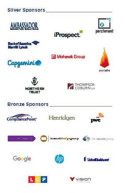 Collage of silver and bronze sponsor logos for Empower's cruise